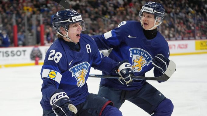 Finlandia sorprende a Estados Unidos en cuartos de final del mundo de hockey juvenil