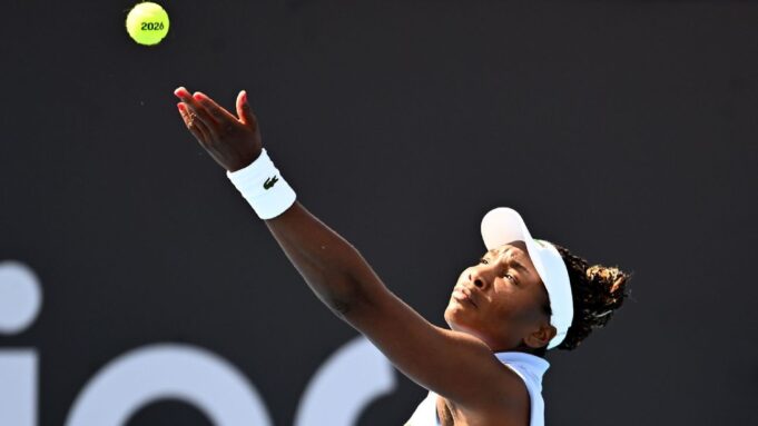 Venus Williams pierde en primera ronda del Hobart International
