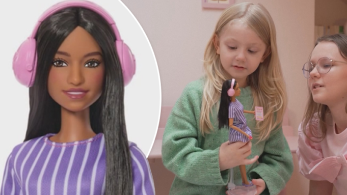 Mattel lanza la primera muñeca Barbie autista