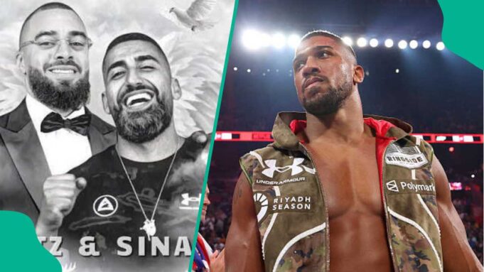 Anthony Joshua publica una emotiva declaración después de asistir al entierro de sus amigos fallecidos en un accidente