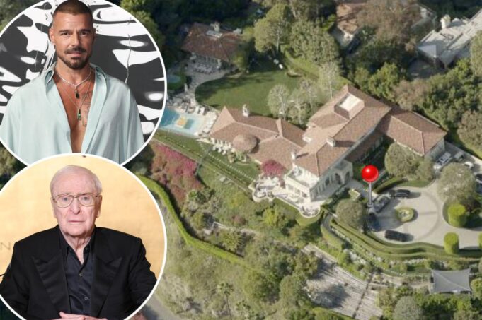 La antigua casa de Ricky Martin y Michael Cain se vende a mitad del precio inicial