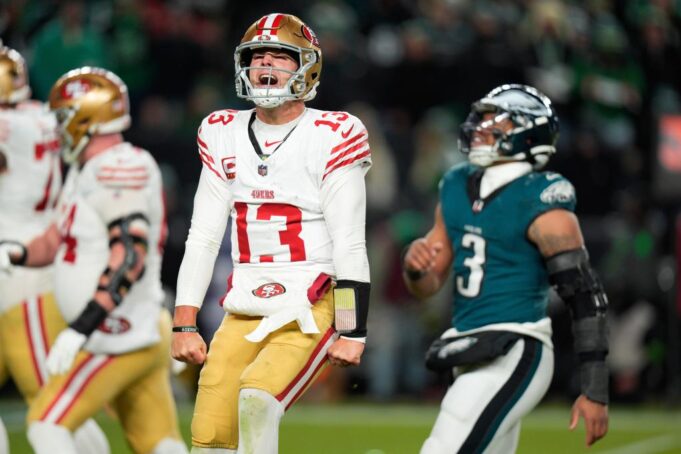 Purdy y 49ers eliminan a Eagles con victoria 23-19 en juego de comodines