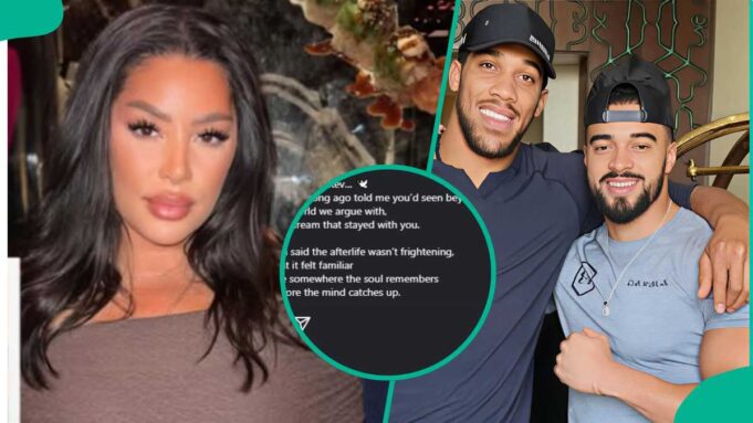 Anthony Joshua: Lady publica palabras inolvidables que le dijo un amigo del boxeador poco antes de morir en un accidente
