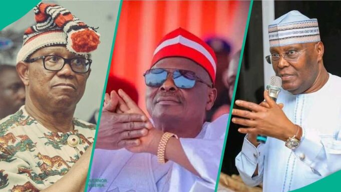 Recién llegado: un nuevo giro cuando, según se informa, Kwankwaso se mueve para unir fuerzas con Atiku y Obi antes de 2027