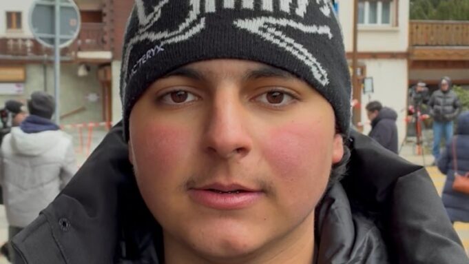Adolescente australiano escapa del incendio de Crans-Montana “gracias a un vaso de agua”
