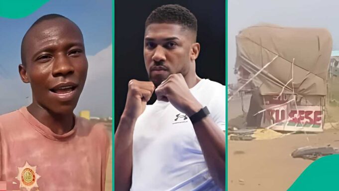 Anthony Joshua: Un testigo ofrece una actualización y revela lo que había dentro del camión contra el que se estrelló el auto de Boxer