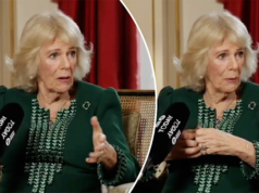 La reina Camila recuerda el ataque cuando era adolescente