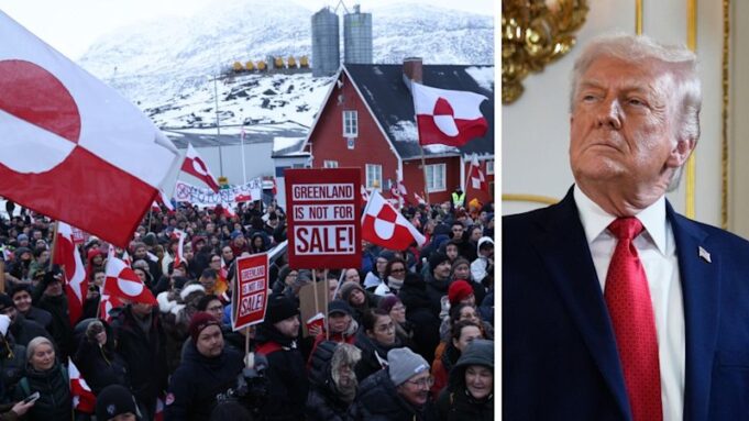 Trump anuncia aumento de aranceles a naciones europeas hasta que EE.UU. compre la isla