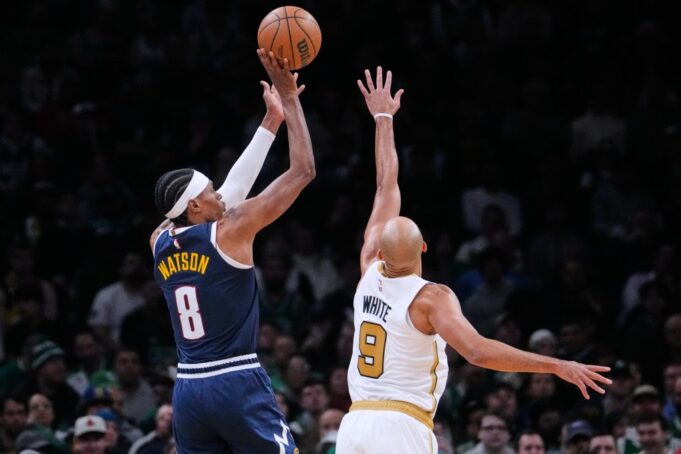 Los Nuggets derrotan a los Celtics en una victoria como visitantes por 114-110