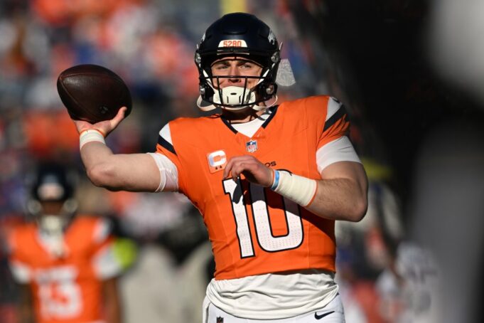 La lesión de tobillo de Bo Nix de los Broncos lo mantendrá fuera 12 semanas, dice una fuente