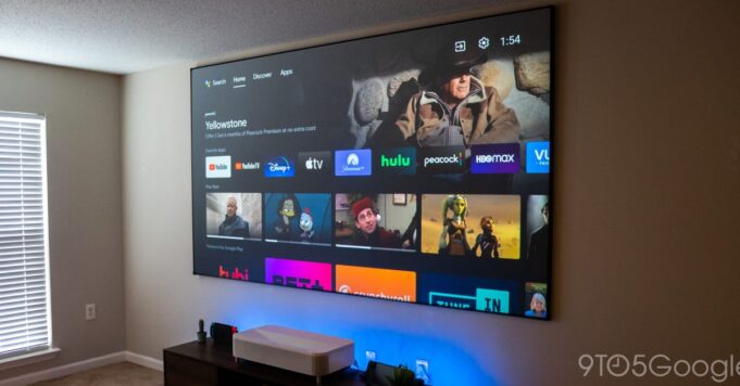 Los proyectores Google TV de Epson están recibiendo una gran actualización Gemini