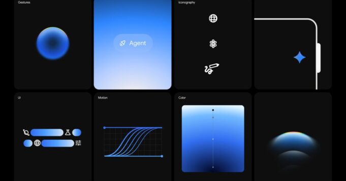 Google compara el diseño degradado de Gemini con la sonriente Mac de 1984