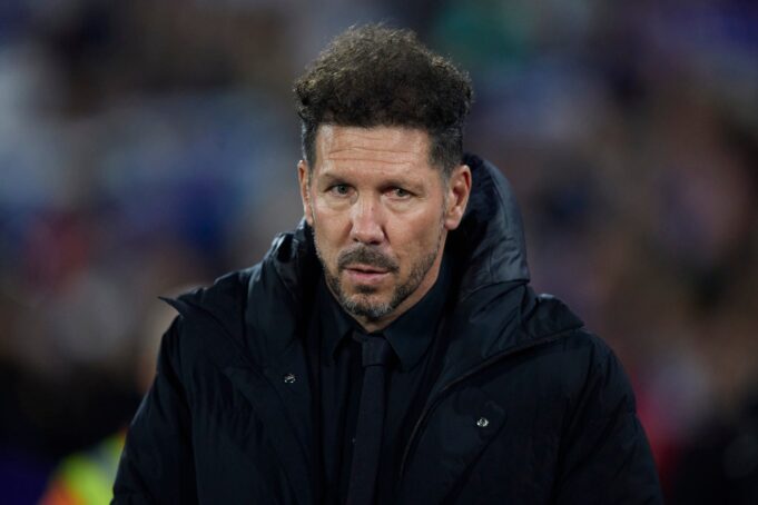 Diego Simeone acaba de decir algo muy interesante sobre la disponibilidad del puesto del Manchester United