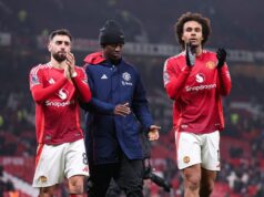 El técnico del Manchester United, Ruben Amorim, preguntó si algún jugador había solicitado irse en medio de los vínculos de Kobbie Mainoo y Joshua Zirkzee.