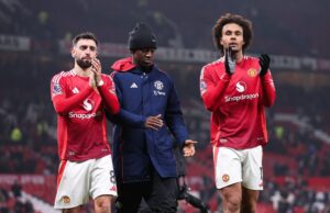 El técnico del Manchester United, Ruben Amorim, preguntó si algún jugador había solicitado irse en medio de los vínculos de Kobbie Mainoo y Joshua Zirkzee.
