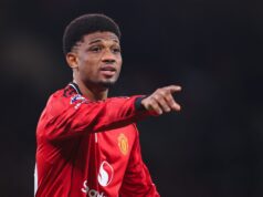 Amad ya le rindió el máximo homenaje a Michael Carrick, fue señal de que entiende totalmente el club