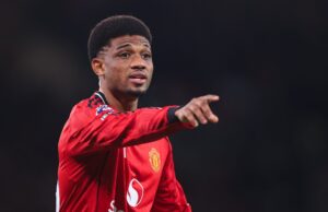 Amad ya le rindió el máximo homenaje a Michael Carrick, fue señal de que entiende totalmente el club