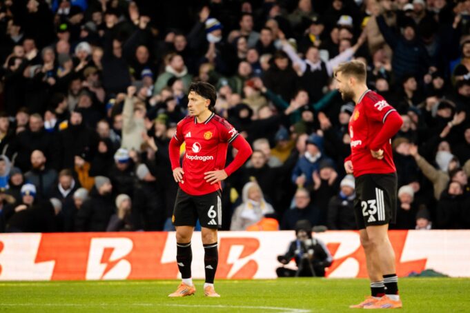 Los fanáticos de Man Utd están totalmente de acuerdo sobre las actuaciones de Lisandro Martínez y Luke Shaw contra Leeds