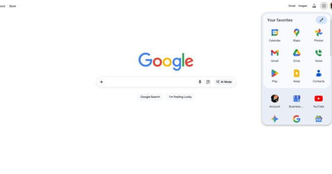 Google rediseña el iniciador de aplicaciones web con Material 3 Expressive
