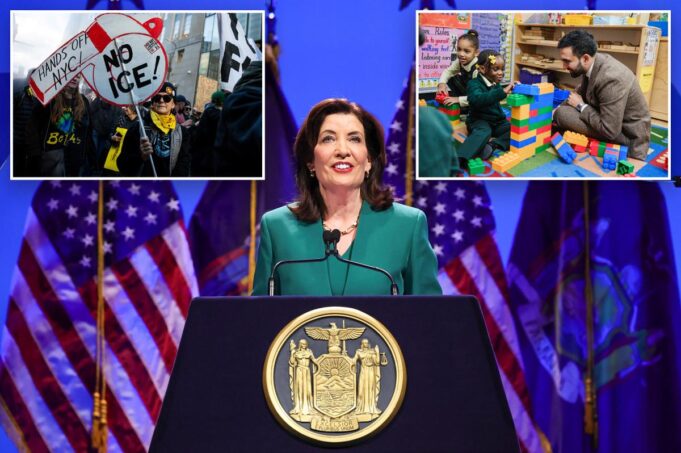 Exclusivo | Políticas anti-ICE, congelación de matrículas, ampliación del cuidado infantil: la agenda de Hochul para 2026