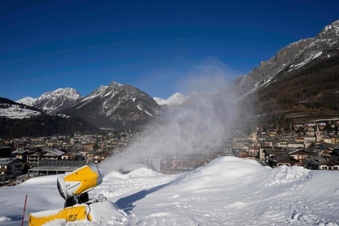 La nieve fabricada por un experto italiano tendrá un papel importante en los Juegos Cortina de Milán