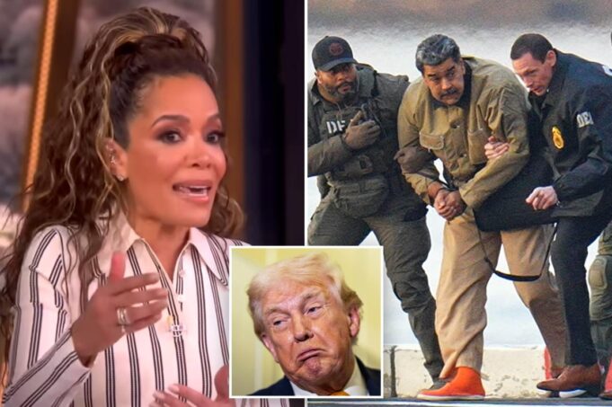 El copresentador de ‘The View’, Sunny Hostin, califica la captura de Maduro como un ‘secuestro’ y acusa a Estados Unidos de ‘piratería’
