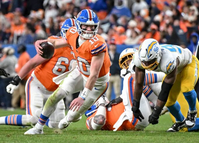 Denver Broncos y Bo Nix necesitan más de la línea ofensiva lesionada en los playoffs de la NFL
