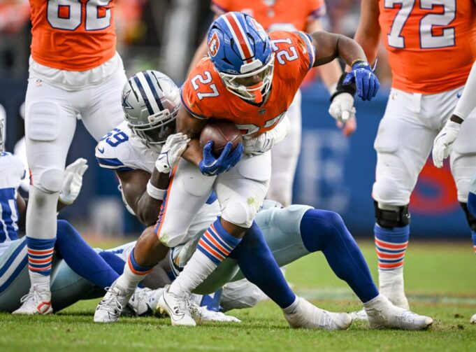 Broncos RB JK Dobbins estuvo cerca de jugar el Campeonato de la AFC