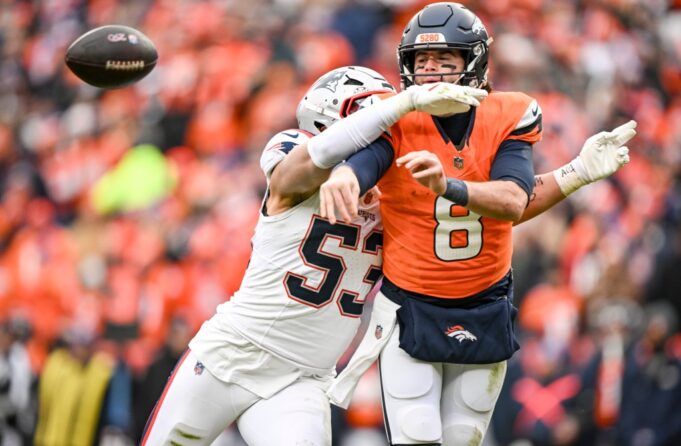 Los Broncos no solo vencen a los Patriots si Bo Nix juega en el Campeonato de la AFC. Los destruyen.