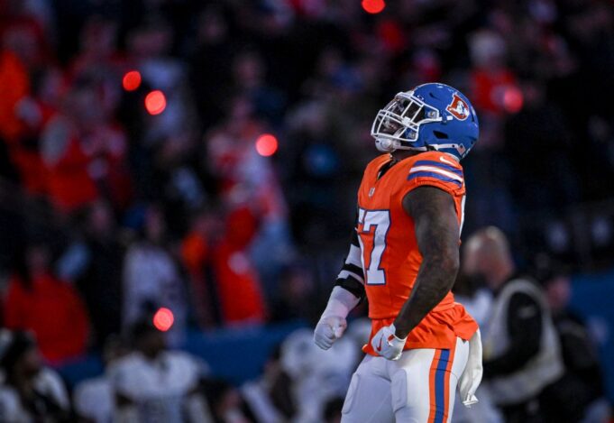 Broncos emocionados de tener de regreso al LB Dre Greenlaw contra Josh Allen y Bills