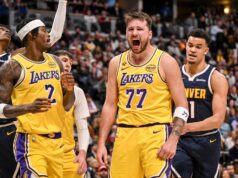 Luka Doncic busca un triple doble de 38 puntos, los Lakers superan a los Nuggets