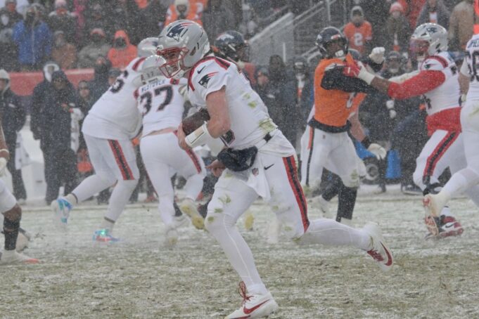 Los Patriots de Nueva Inglaterra, Drake Maye, superan a los Broncos por el Campeonato de la AFC