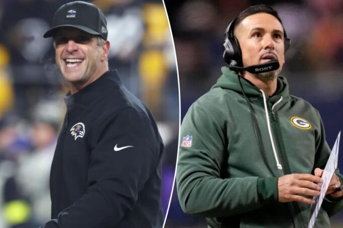 John Harbaugh vinculado al trabajo de los Packers si despiden a Matt LaFleur