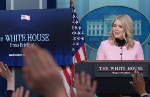 Karoline Leavitt ofrece conferencia de prensa en la Casa Blanca