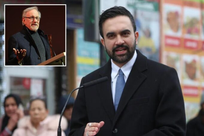 El alcalde de Nueva York, Zohran Mamdani, se reúne discretamente con Steven Spielberg días después de la toma de posesión