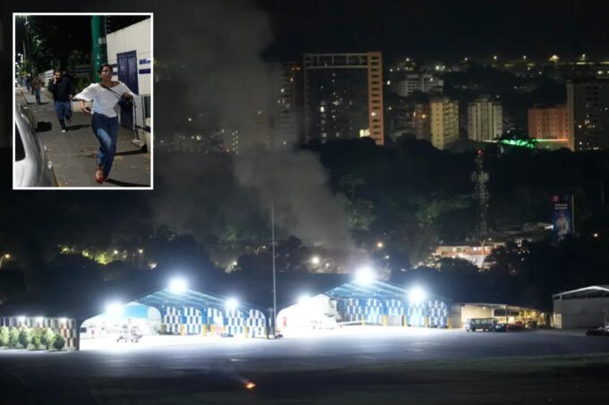 Al menos 7 explosiones y aviones en vuelo rasante se escuchan en Caracas de Venezuela
