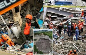 Aumenta a cuatro el número de muertos por avalancha de basura en Filipinas 12 trabajadores rescatados decenas de desaparecidos