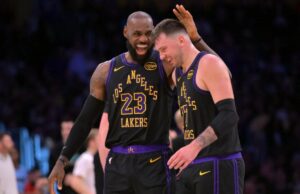LeBron James y Luka Doncic finalmente dieron un espectáculo al mismo tiempo en la victoria de los Lakers