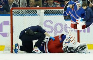 La temporada plagada de lesiones de los Rangers alcanza un nuevo mínimo cuando Igor Shesterkin se convierte en la última víctima