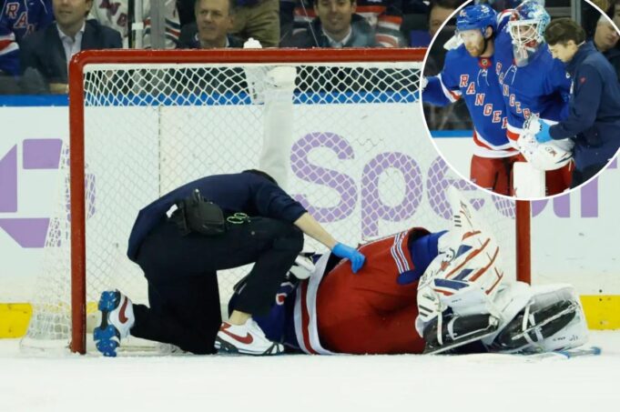 La temporada plagada de lesiones de los Rangers alcanza un nuevo mínimo cuando Igor Shesterkin se convierte en la última víctima