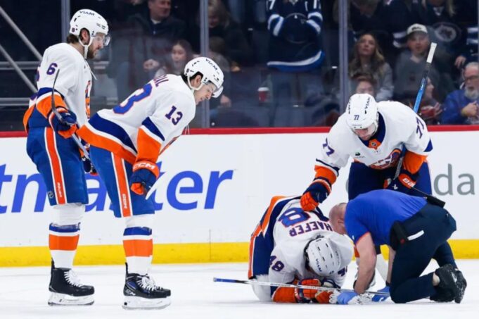 Matthew Schaefer de los Islanders probablemente esté bien después de dos sustos de lesiones