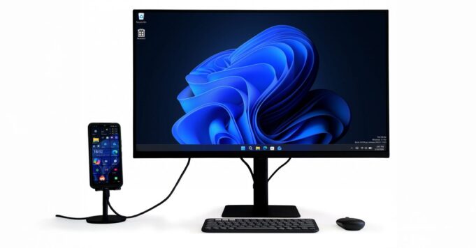 Este teléfono Android podría funcionar como tu próxima PC con Windows, pero no querrás que lo haga