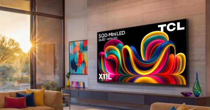 El televisor TCL X11L tiene especificaciones emblemáticas y controles de configuración Gemini