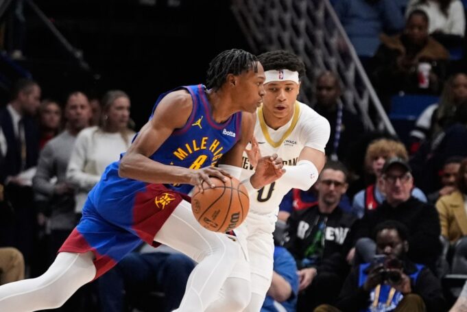 El gran mes de Peyton Watson para los Nuggets en medio de lesiones