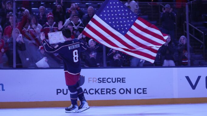 Zach Werenski de los Blue Jackets ingresa a los Juegos Olímpicos con una buena racha