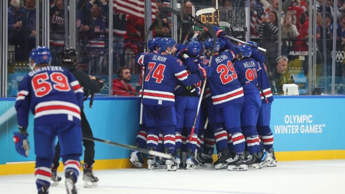El gol de Quinn Hughes en tiempo extra envía a Estados Unidos a las semifinales olímpicas de hockey masculino