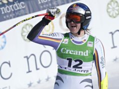 Emma Aicher domina el primer superG femenino desde los Juegos Olímpicos