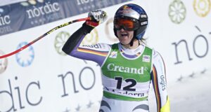 Emma Aicher domina el primer superG femenino desde los Juegos Olímpicos