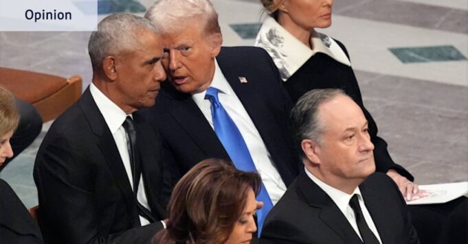 El síndrome de trastorno de Obama de Trump lo arrastra a un nuevo mínimo