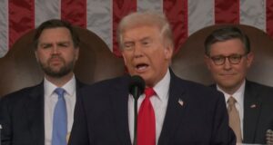 Trump pronuncia el Estado de la Unión más largo de la historia